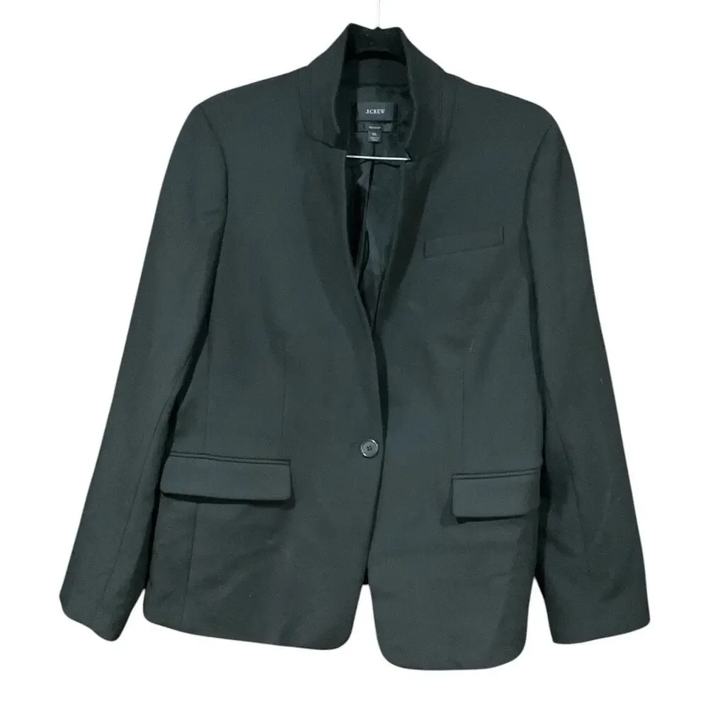 J. Crew Regent Blazer Women 16 Black